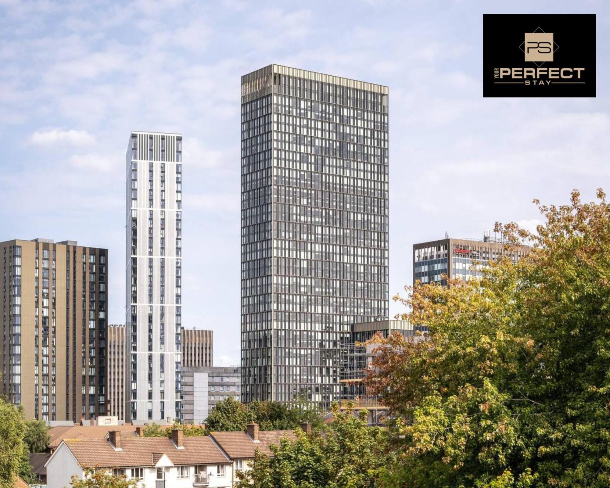 Mercian Luxury Serviced Apartments- Birmingham City Centre - Your Perfect Stay - Gym Rooftop Terrace Cinema Room Eksteriør bilde