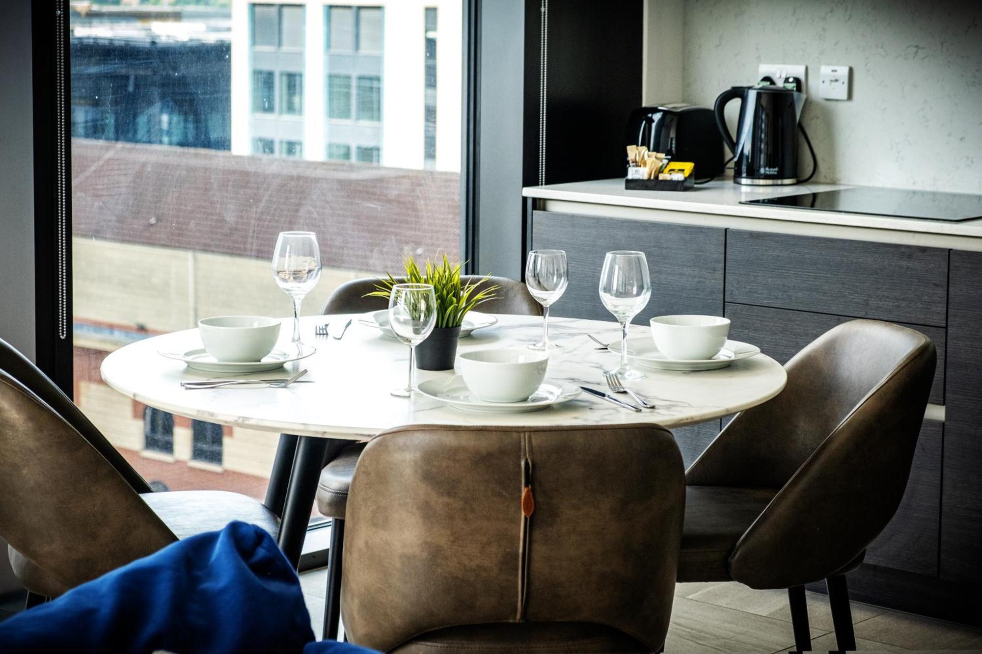 Mercian Luxury Serviced Apartments- Birmingham City Centre - Your Perfect Stay - Gym Rooftop Terrace Cinema Room Eksteriør bilde